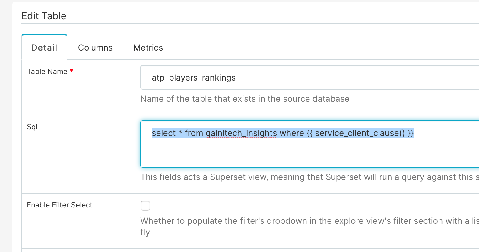 Service Client clause